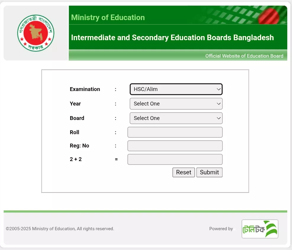 HSC Result 2025 HSC Result 2025